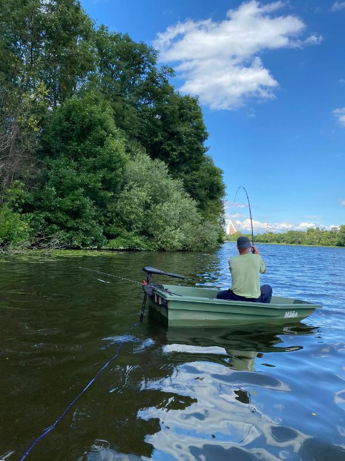 Zouw Hausboat Zakotven -Pouze Ubytovani Roudnice nad Labem Exteriér fotografie